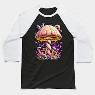 Mushrooms Baseball T-Shirt